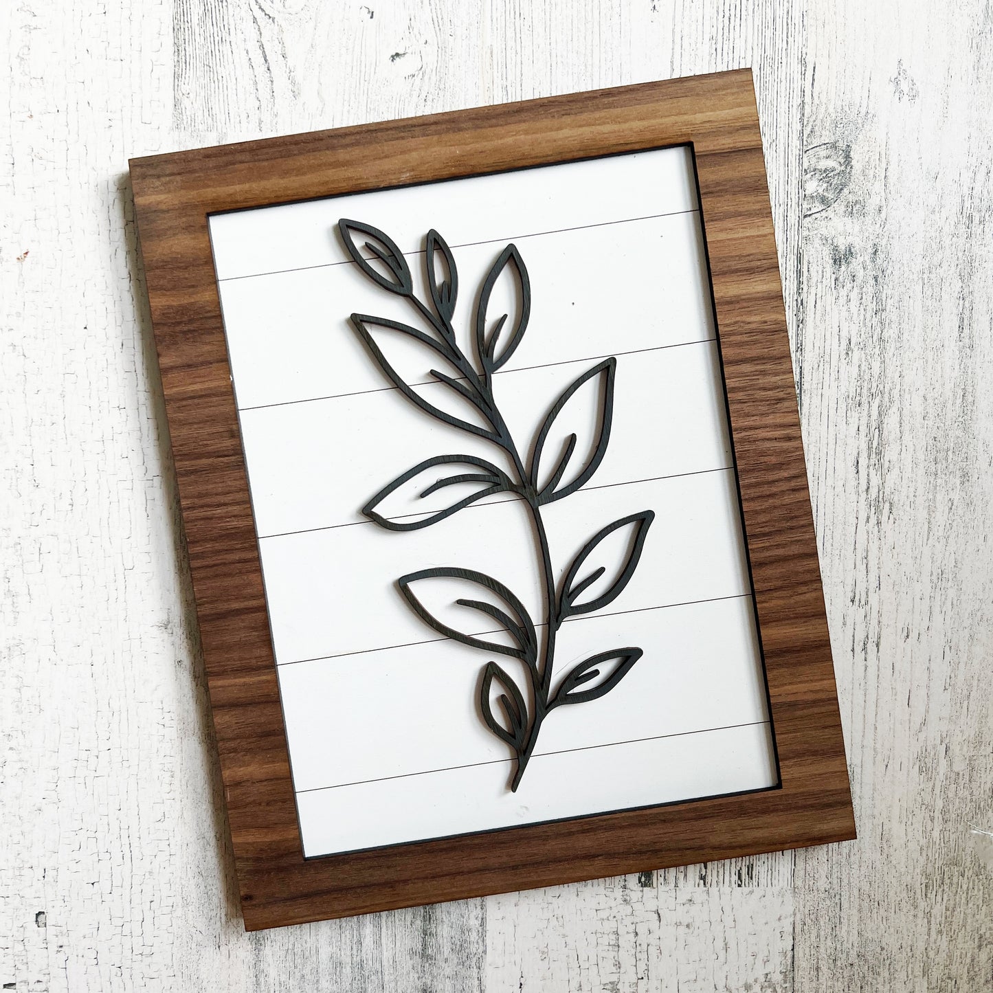 Framed Leaves Set