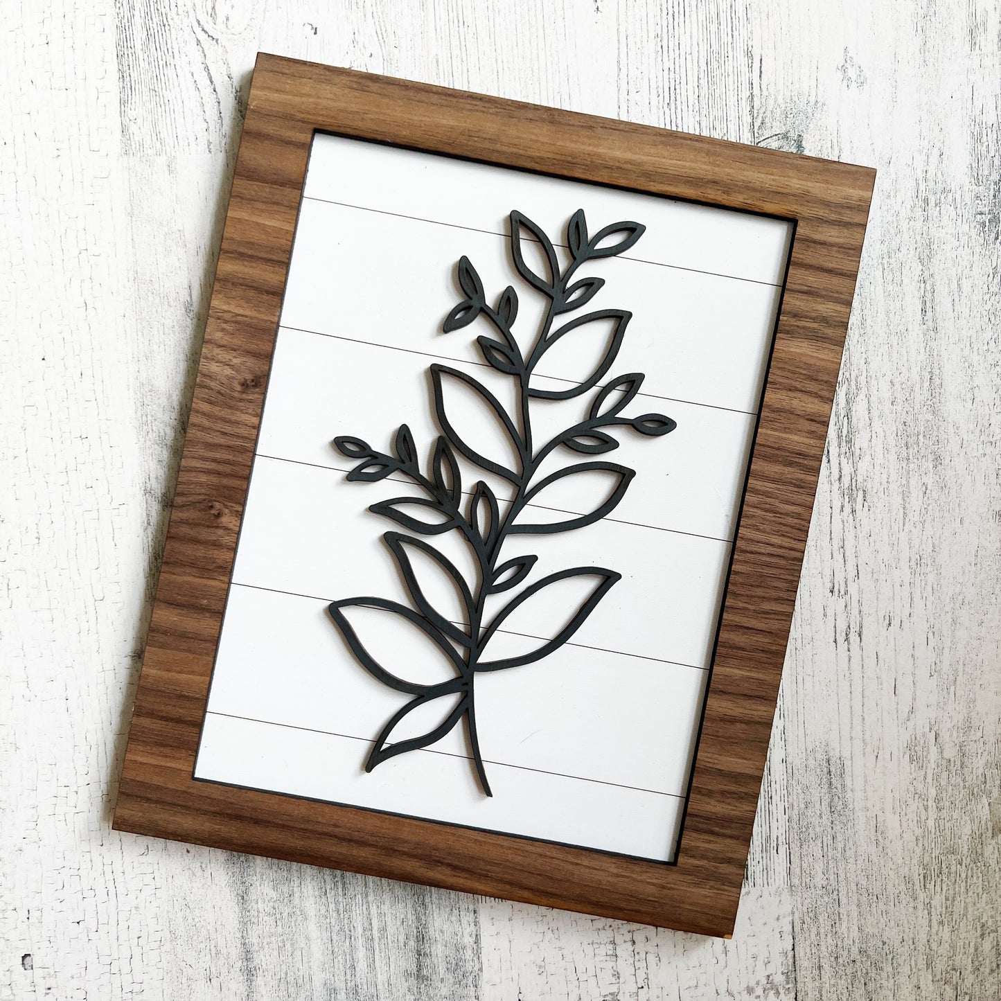 Framed Leaves Set